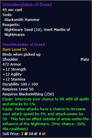 Shoulderplates of Dread